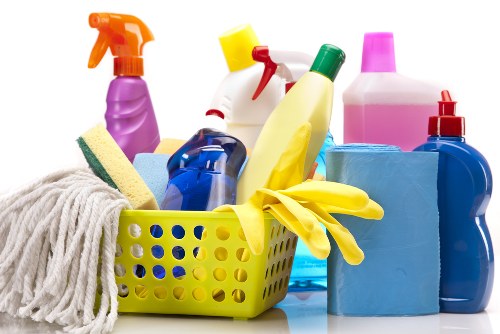 Local cleaners handling regular cleaning in a W10 property
