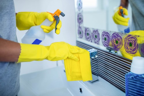 Detailed one-off cleaning for a commercial space in W10