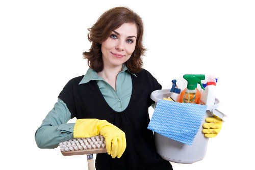 Cleaning staff caring for a retail premises in W10